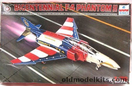 ESCI 1/72 Bicentennial F-4 Phantom II, 9033 plastic model kit